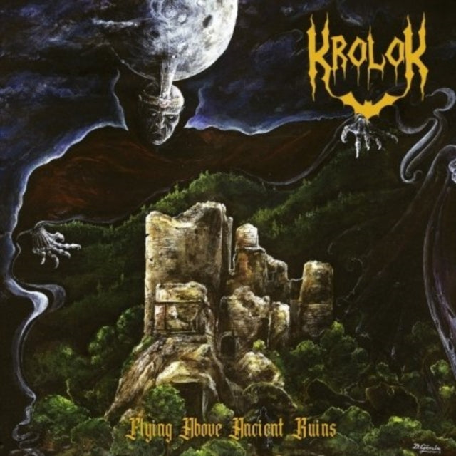 FLYING ABOVE ANCIENT RUINS cover art