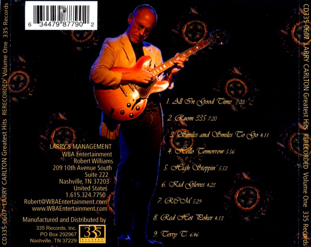 Greatest Hits Rerecorded, Vol. 1 cover art