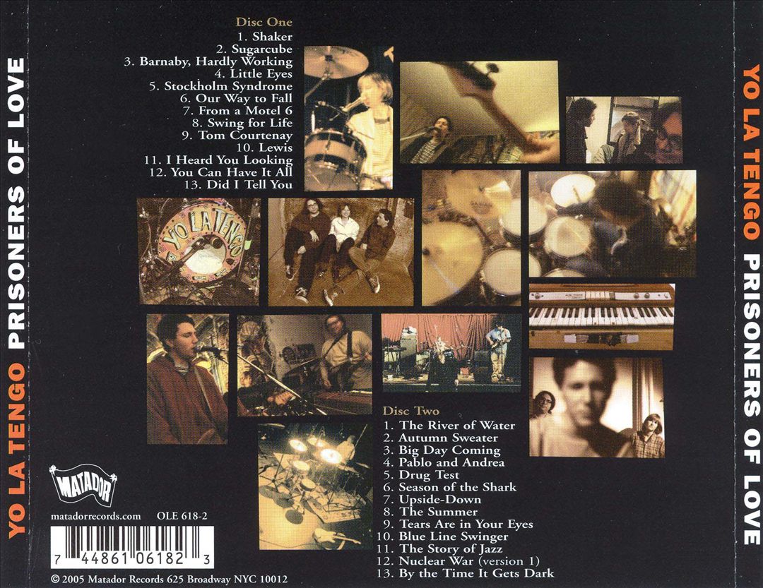 Prisoners of Love: A Smattering of Scintillating Senescent Songs: 1985-2003 cover art