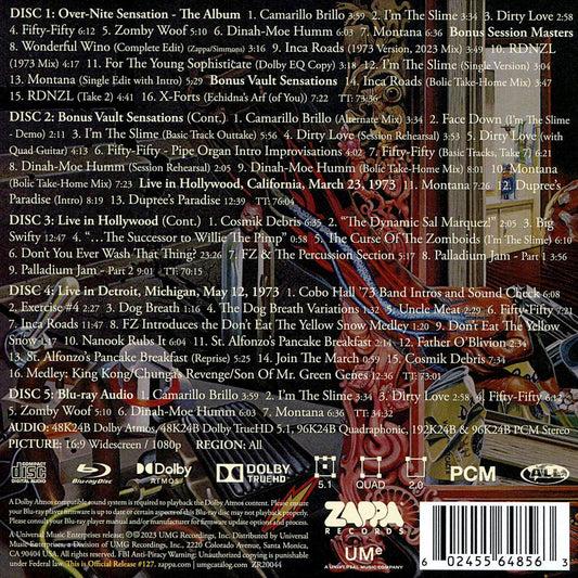 Over-Nite Sensation [50th Anniversary Edition] cover art