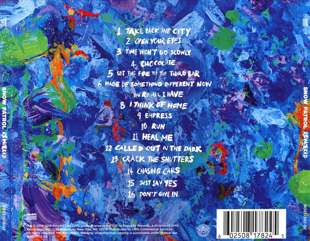 Reworked cover art