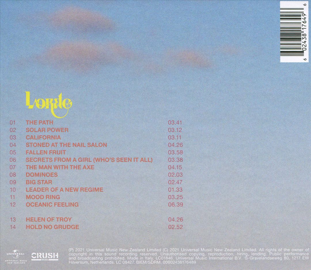 Solar Power [Discless Product] cover art