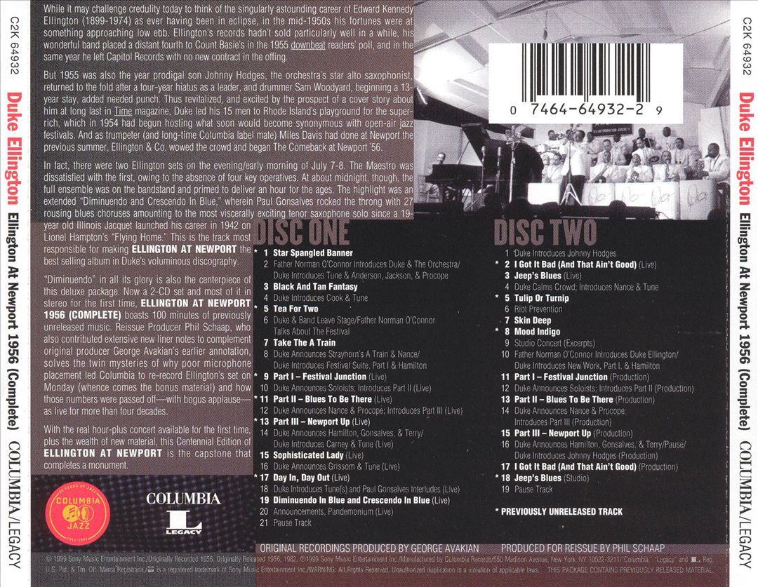At Newport 1956 Complete cover art