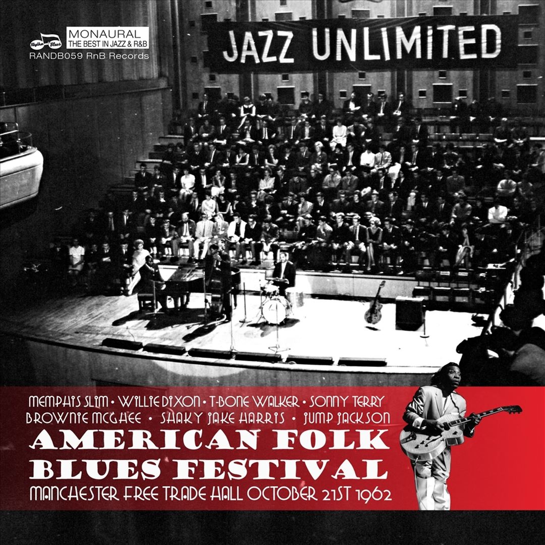 American Folk Blues Festival Live in Manchester 1962 cover art