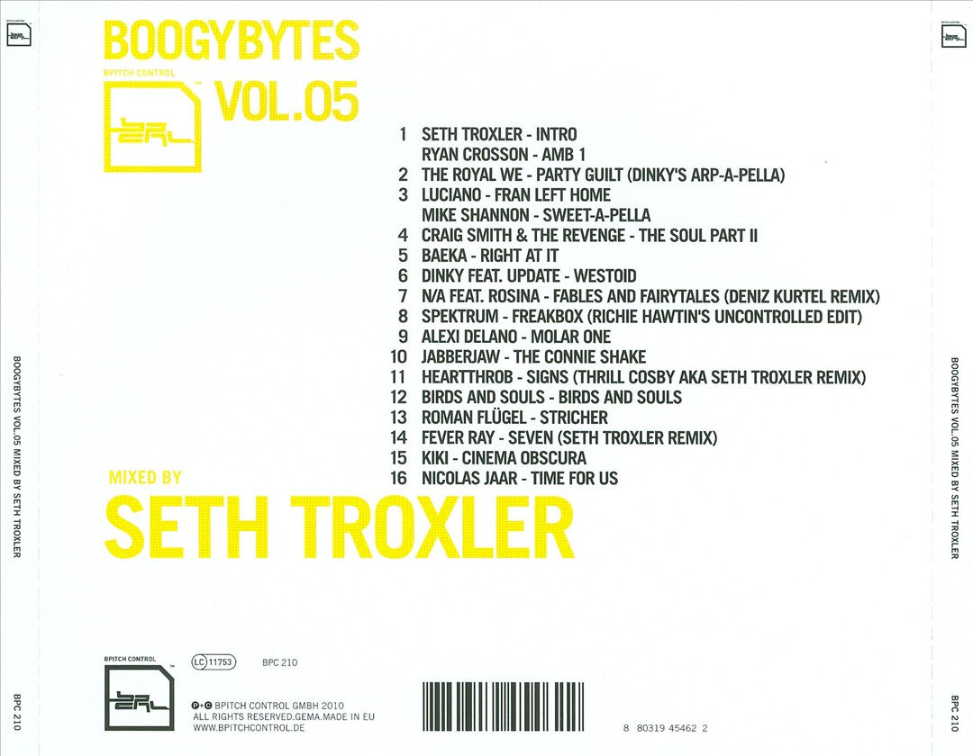 Boogybytes, Vol. 5 cover art
