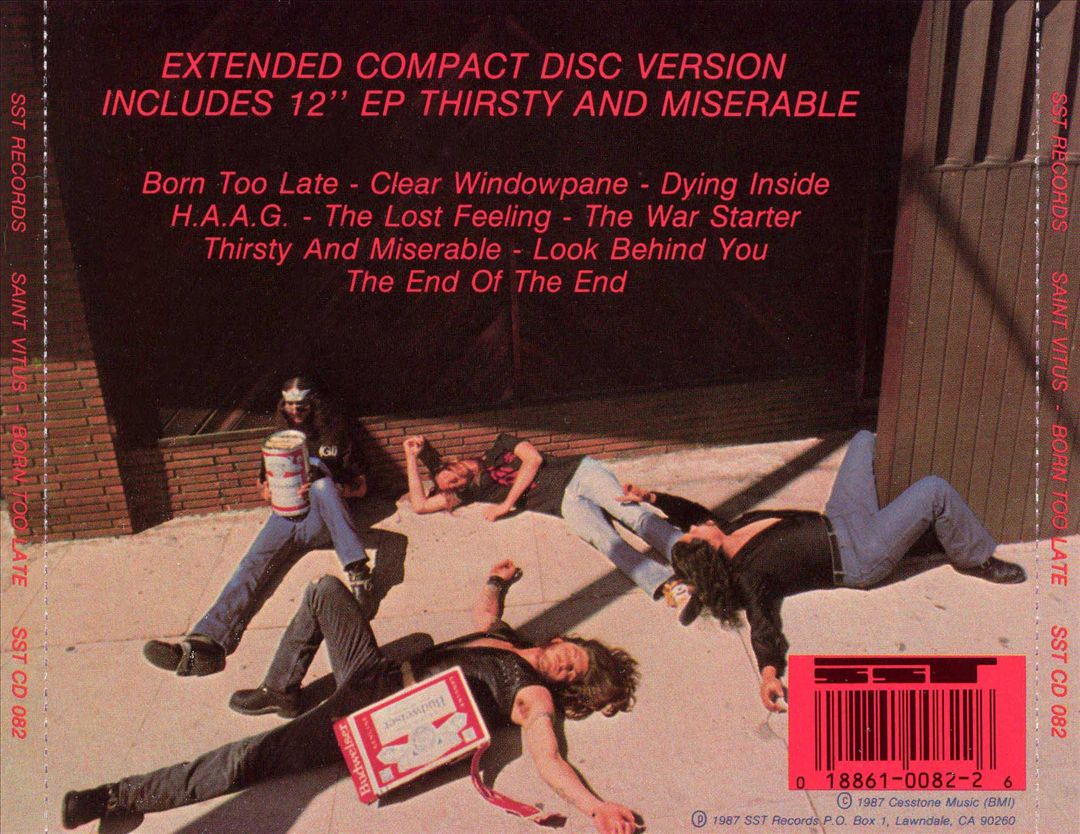 Born Too Late cover art