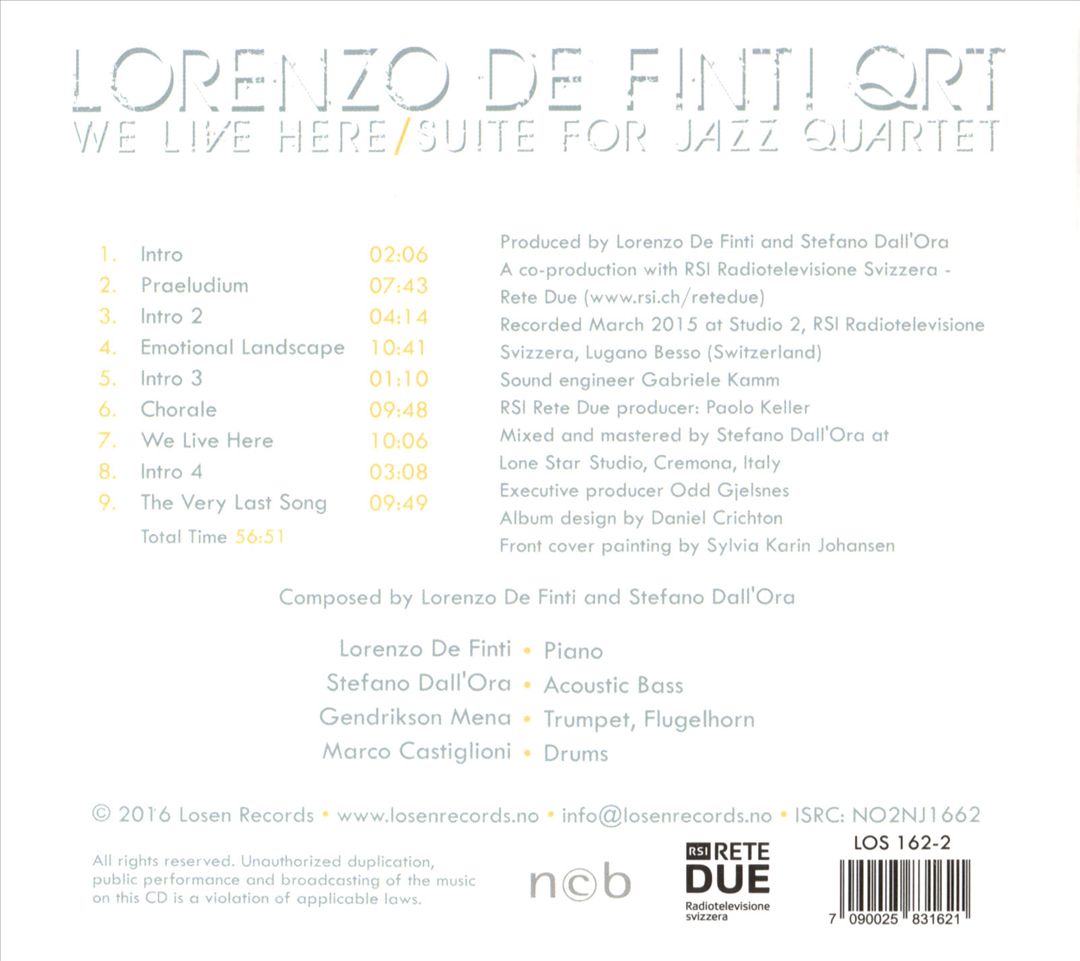 We Live Here cover art
