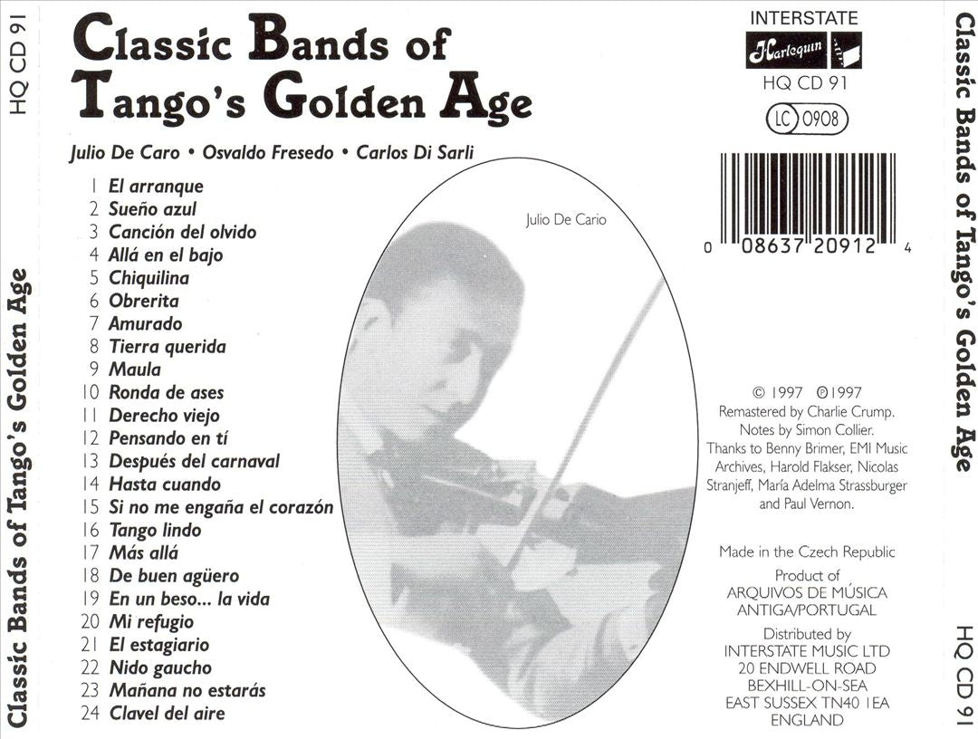 Classic Bands of Tango's Golden Age cover art