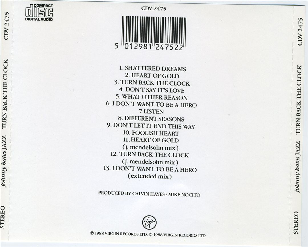 Turn Back the Clock [Bonus Tracks] cover art