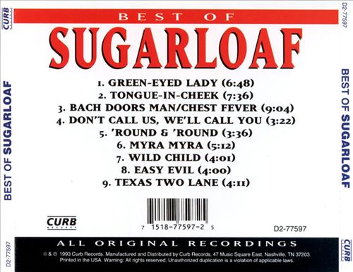Best of Sugarloaf cover art