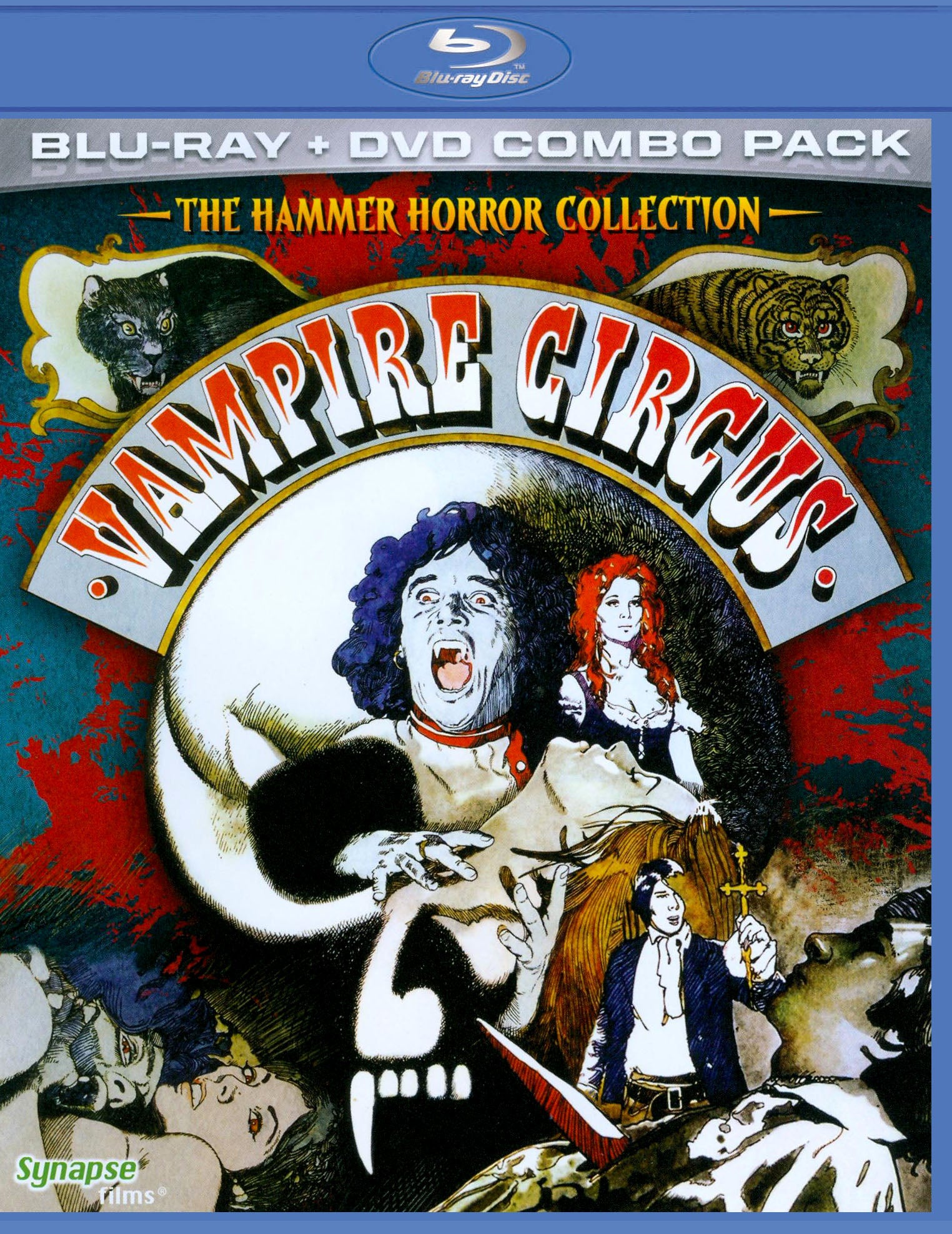 Hammer Horror Collection: Vampire Circus [2 Discs] [Blu-ray/DVD] cover art
