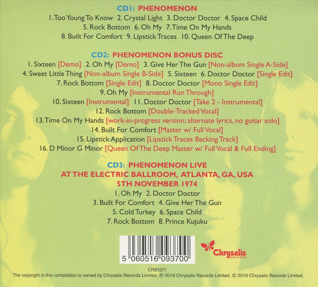 Phenomenon [Deluxe Edition] cover art