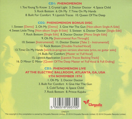 Phenomenon [Deluxe Edition] cover art