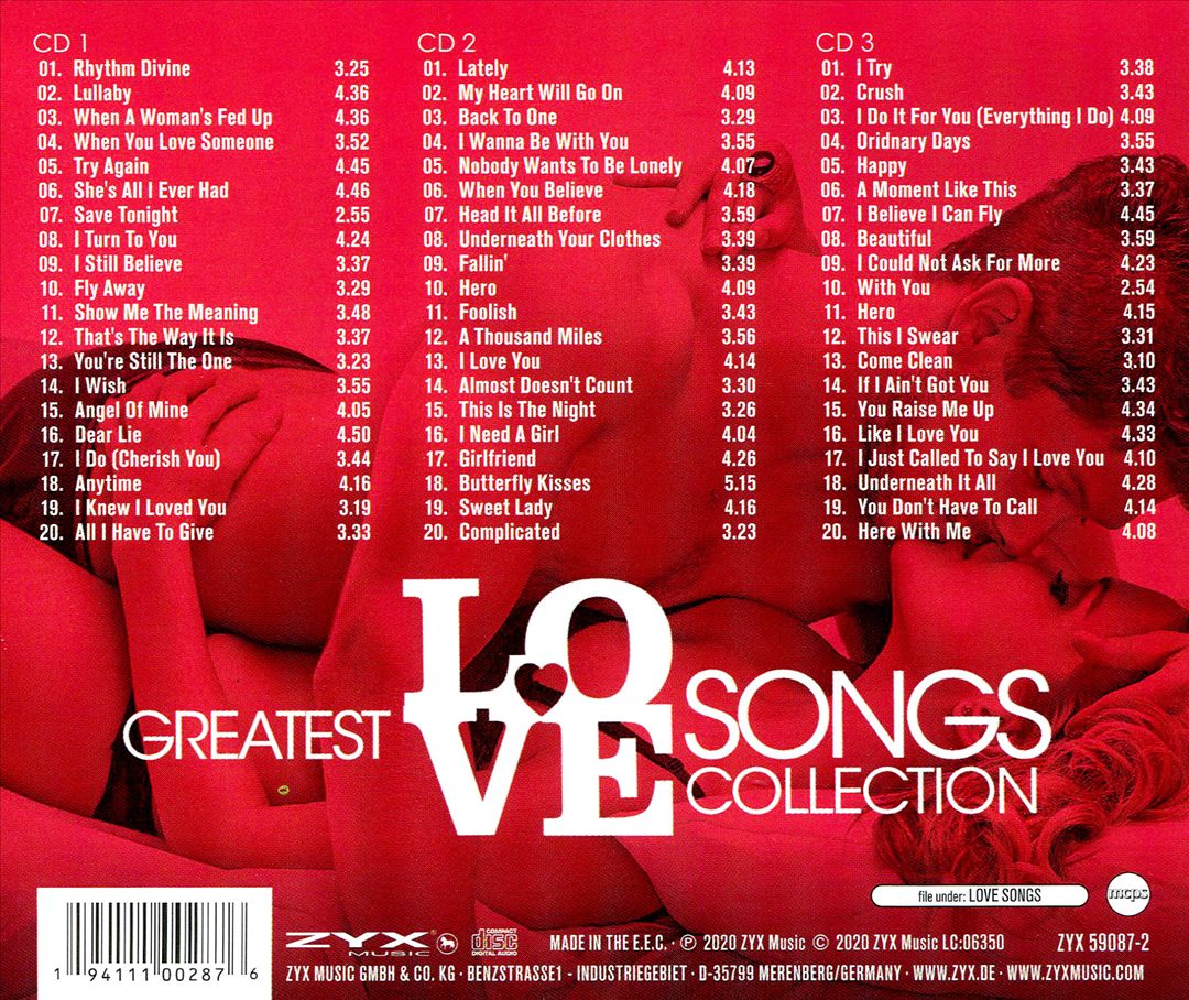 Greatest Love Songs Collection [2020] cover art