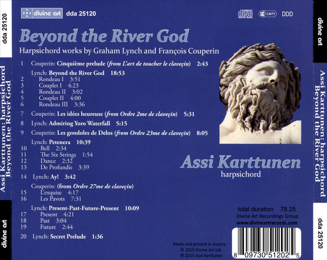 Beyond the River God: Harpsichord Music by Couperin & Lynch cover art
