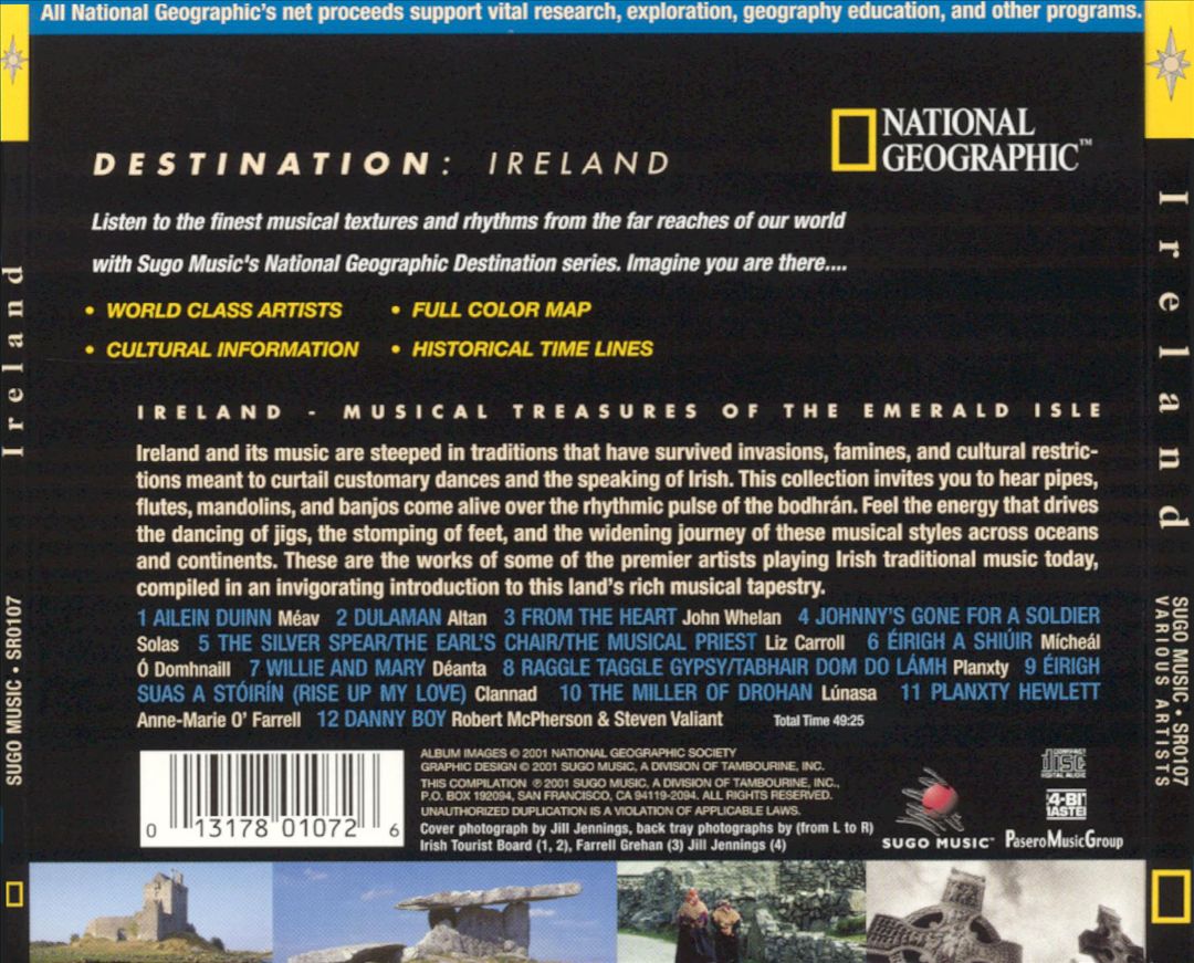 National Geographic: Destination Ireland cover art