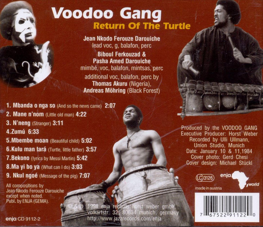 Return of the Turtle: Old & New Songs from Africa cover art