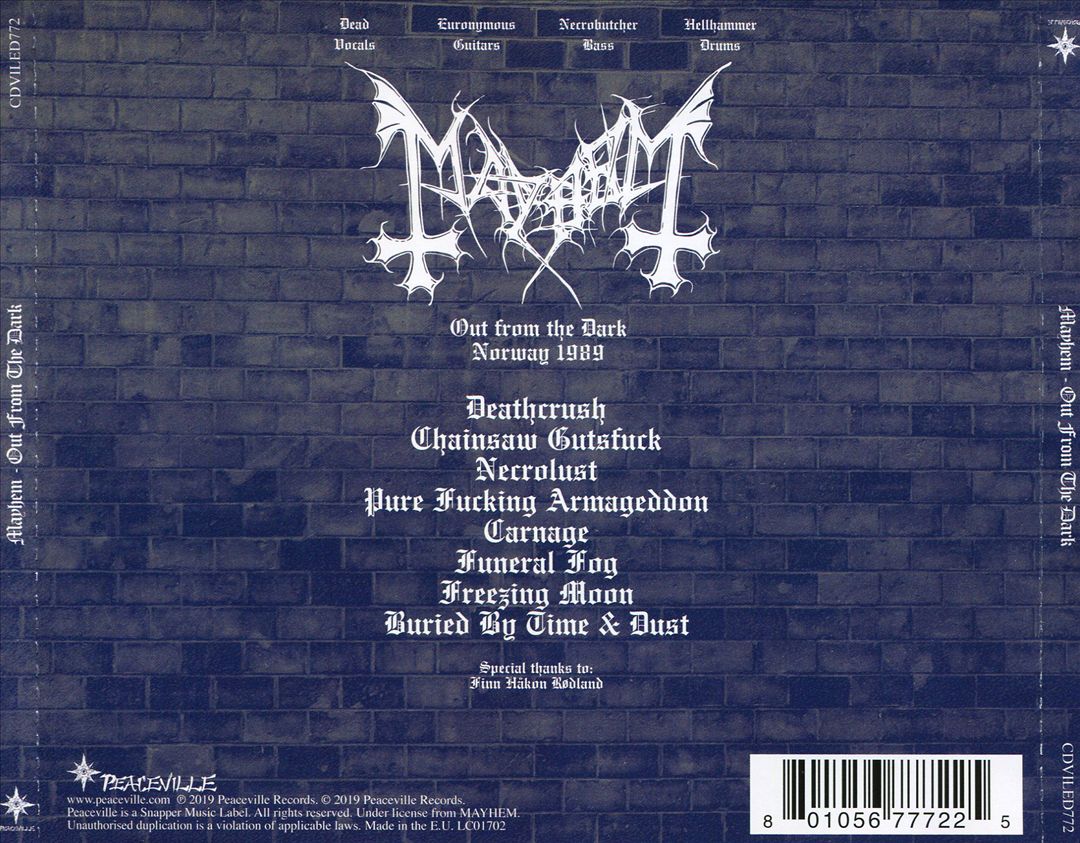 Out from the Dark cover art