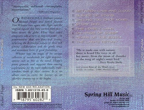 Wind Songs [Spring Hill] cover art