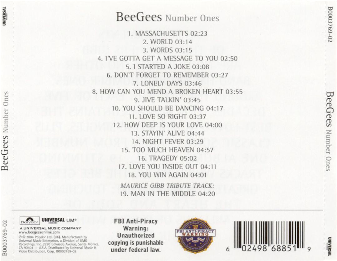 Number Ones [Bonus Track] cover art