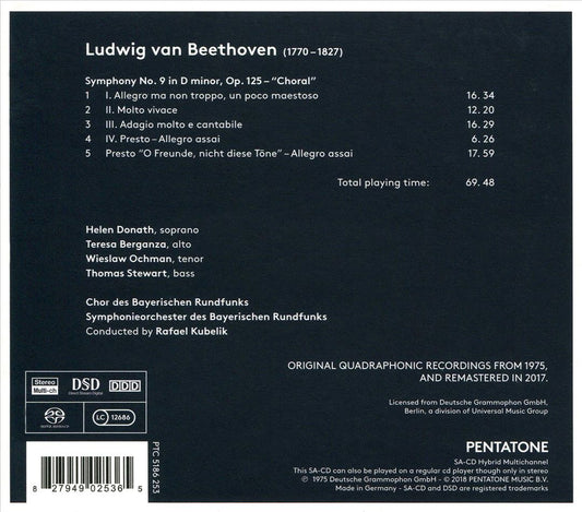 Beethoven: Symphony No. 9 cover art