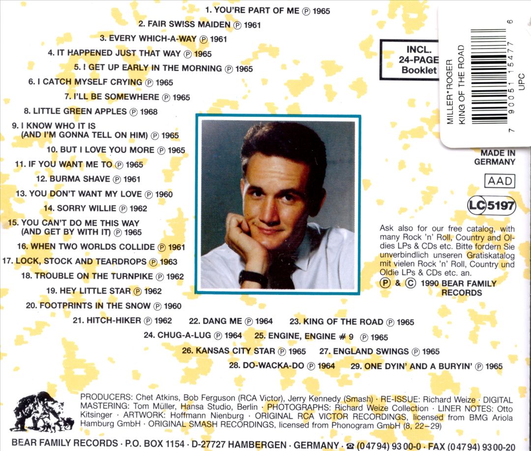 King of the Road [Bear Family] cover art