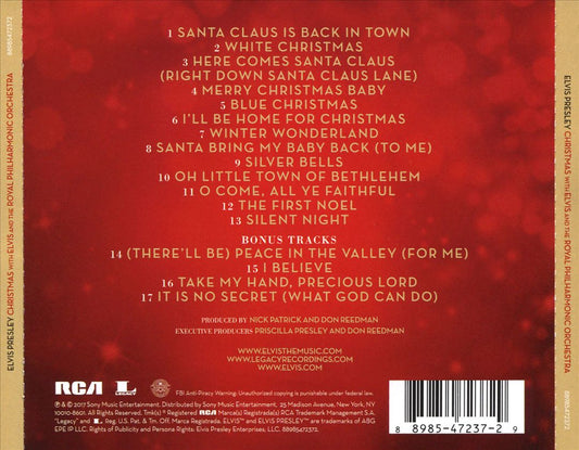 Elvis: Christmas with the Royal Philharmonic Orchestra cover art