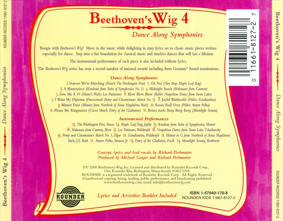 Beethoven's Wig, Vol. 4: Dance Along Symphonies cover art