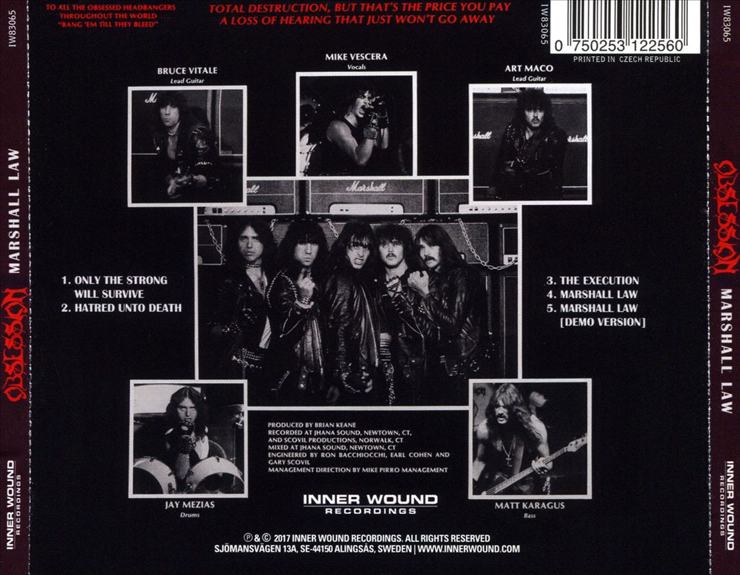 Marshall Law cover art