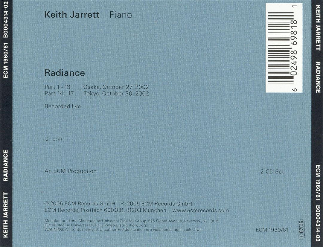 Radiance cover art