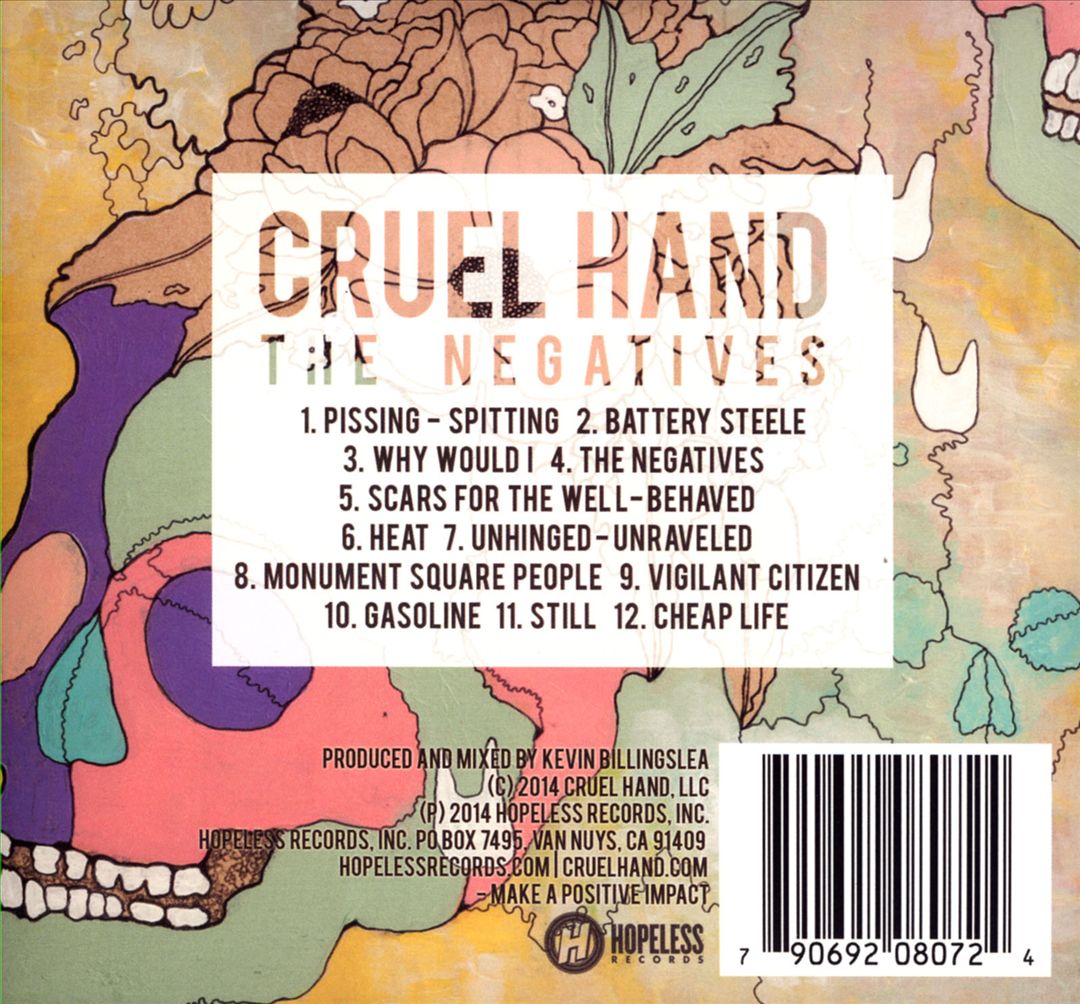 Negatives cover art