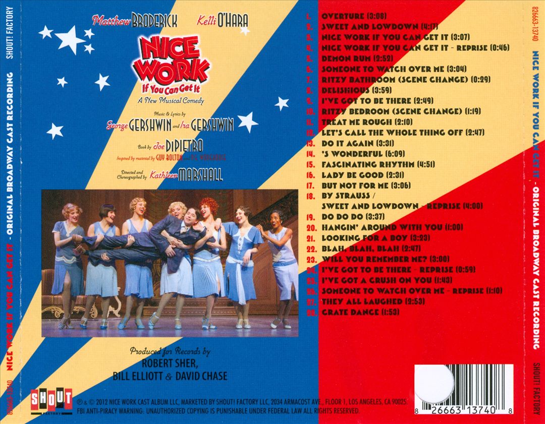 Nice Work If You Can Get It [Original Broadway Cast] cover art