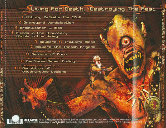 Living for Death, Destroying the Rest cover art