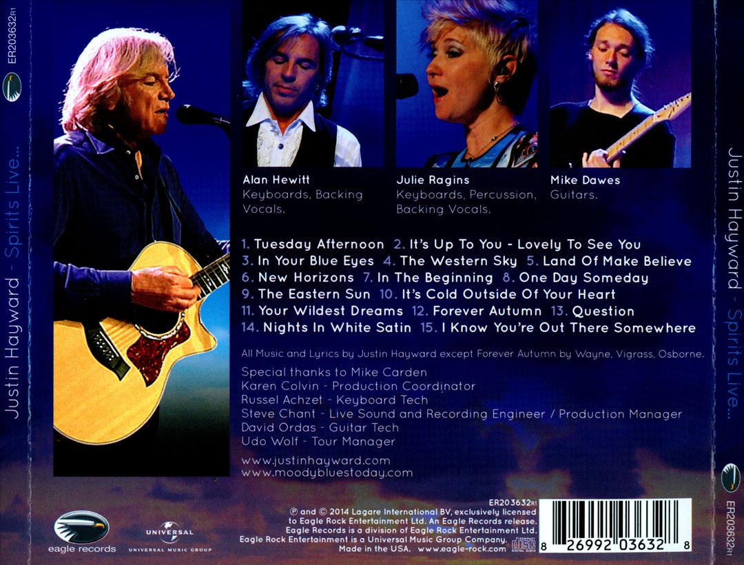 Spirits Live cover art