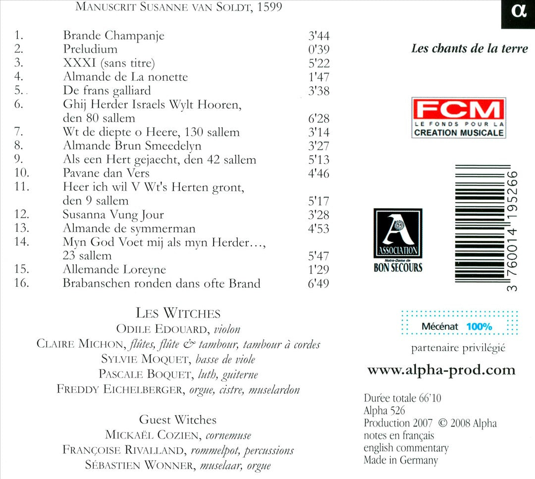 Manuscrit Susanne van Soldt cover art