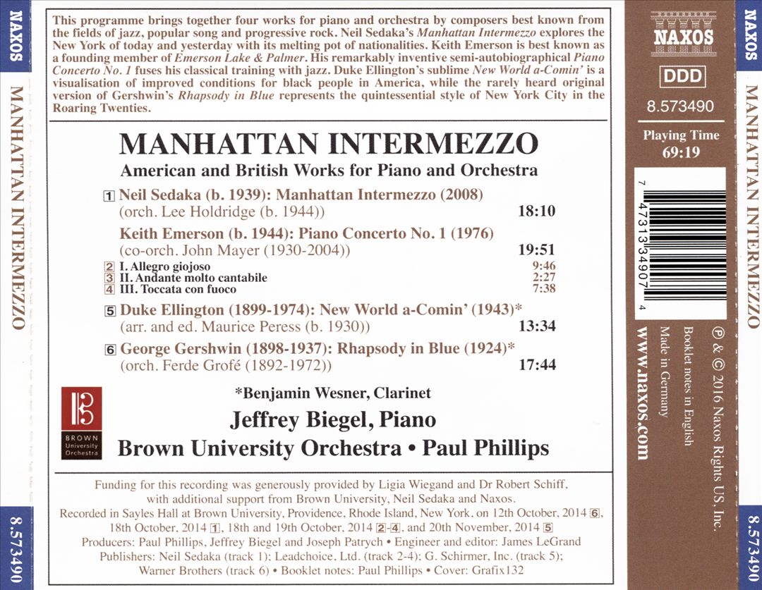 Manhattan Intermezzo cover art