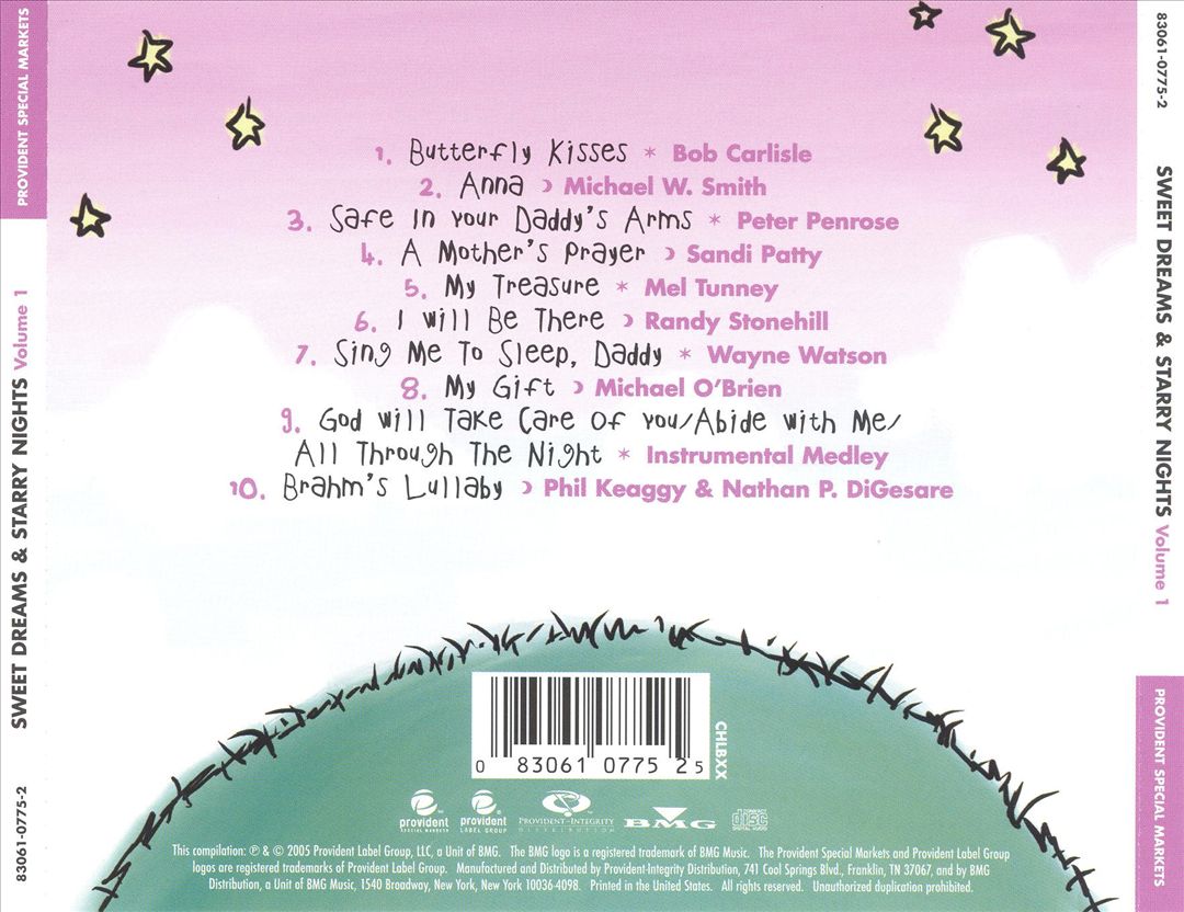 Sweet Dreams and Starry Nights: Gentle Lullabies for Your Little One, Vol. 1 cover art