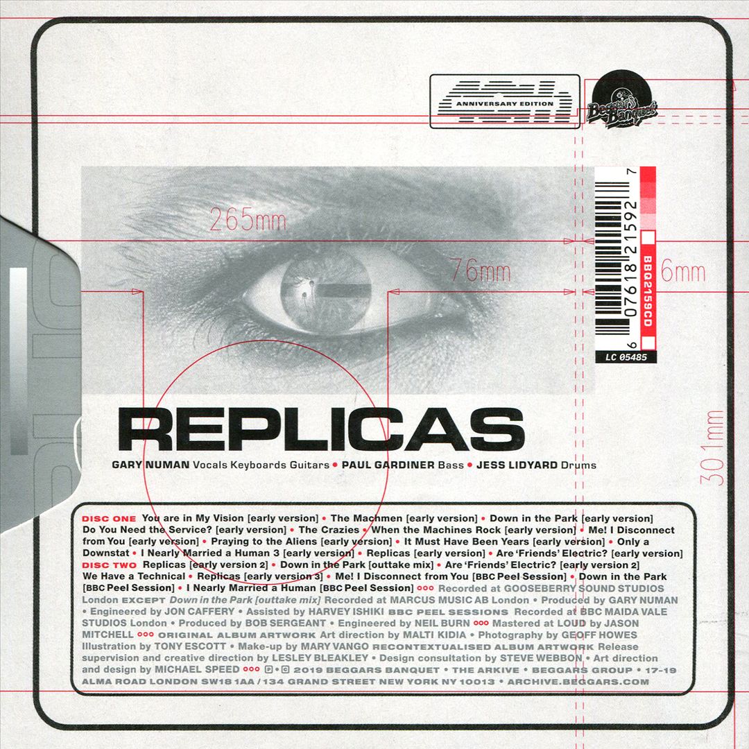Replicas: The First Recordings cover art