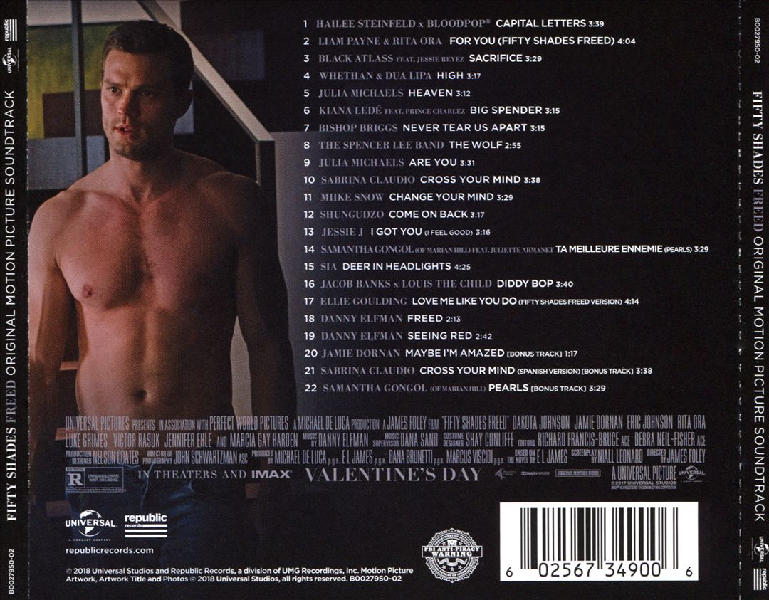 Fifty Shades Freed [Original Motion Picture Soundtrack] cover art