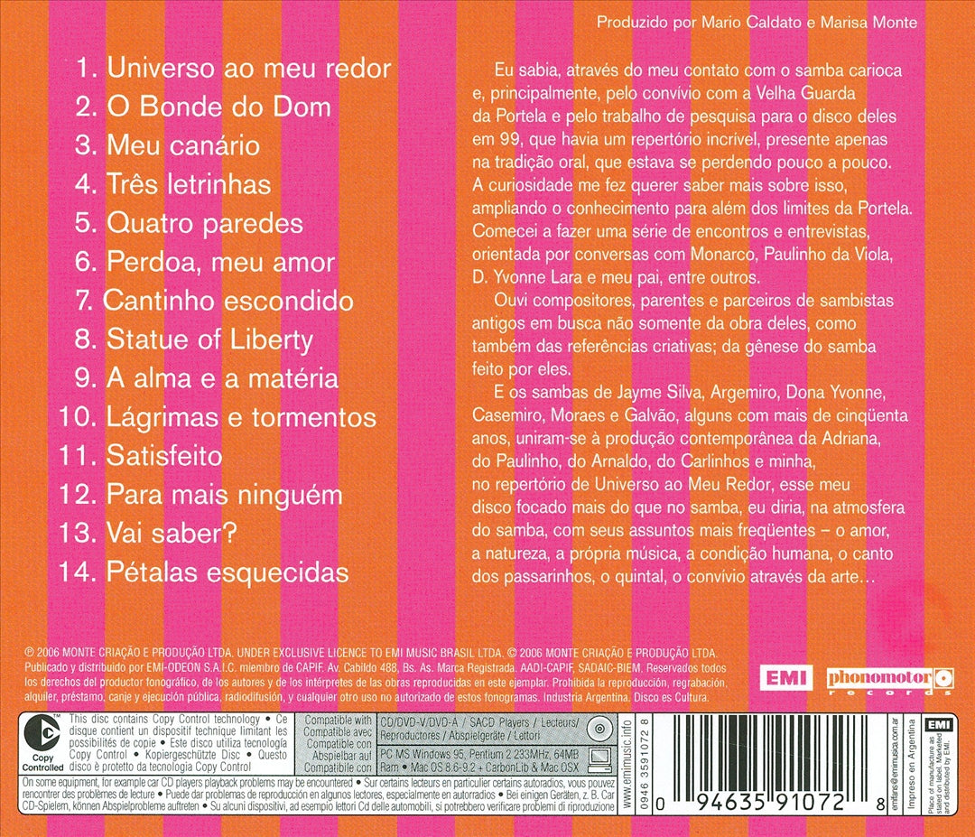 Universo ao Meu Redor cover art