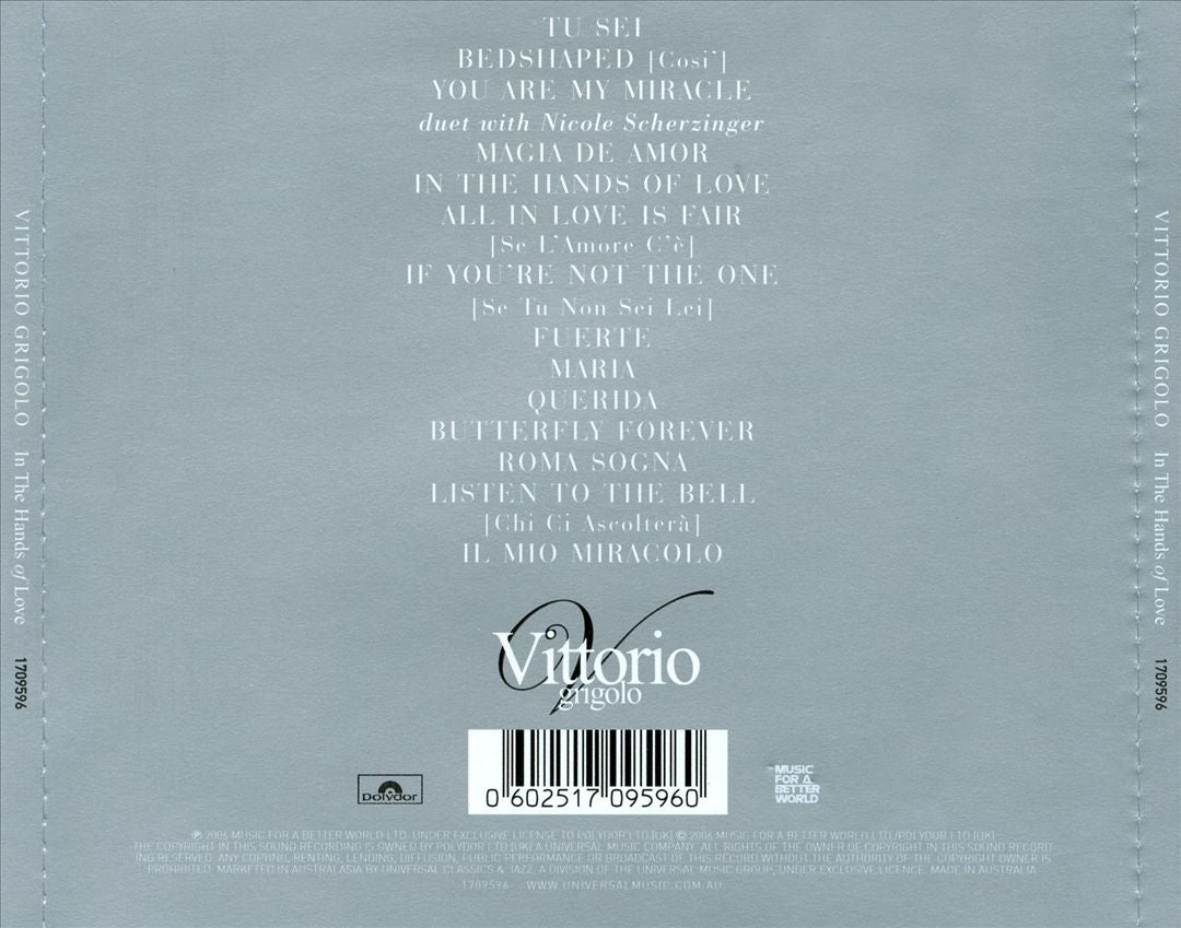 In the Hands of Love cover art