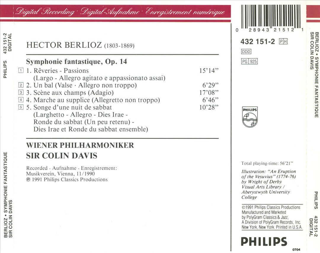 Berlioz: Symphonie fantastique cover art