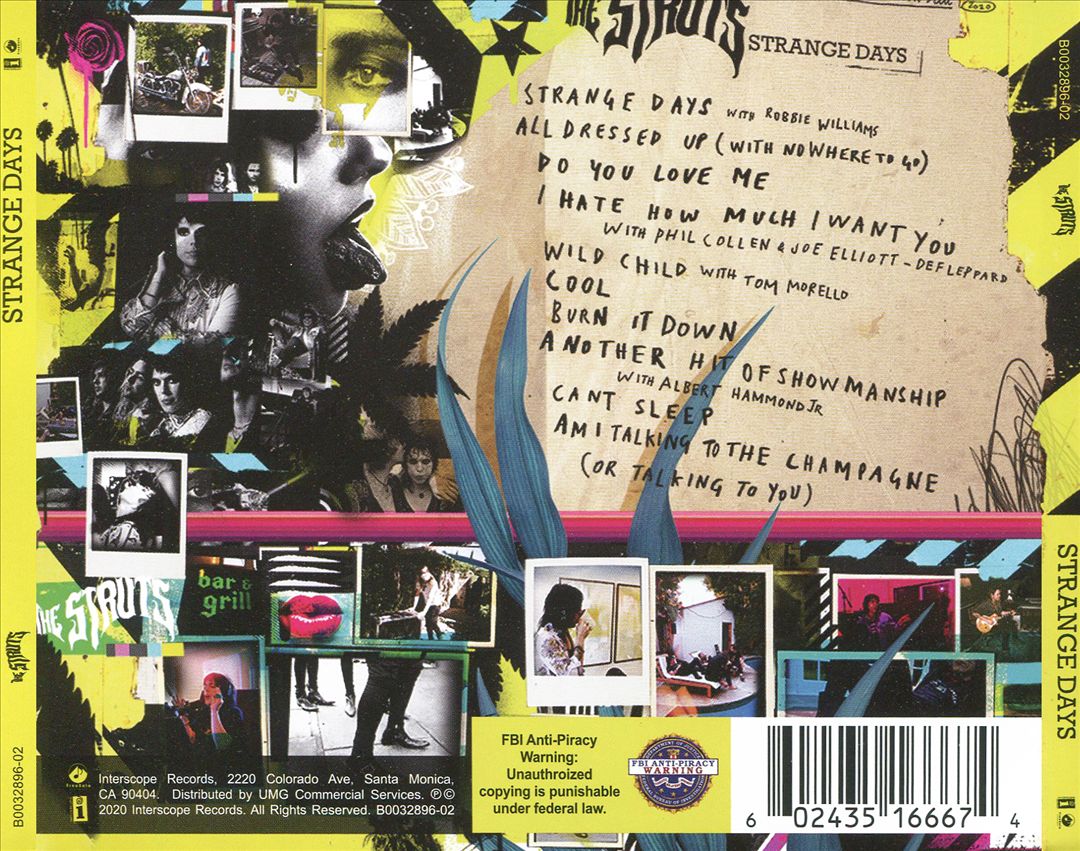 Strange Days cover art