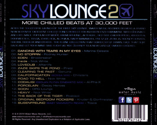 Sky Lounge 2: More Chilled Beats at 30,000 Feet cover art