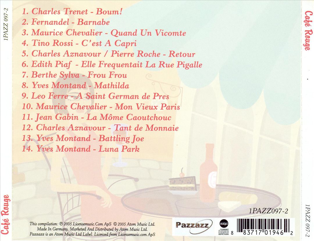 Café Rouge cover art
