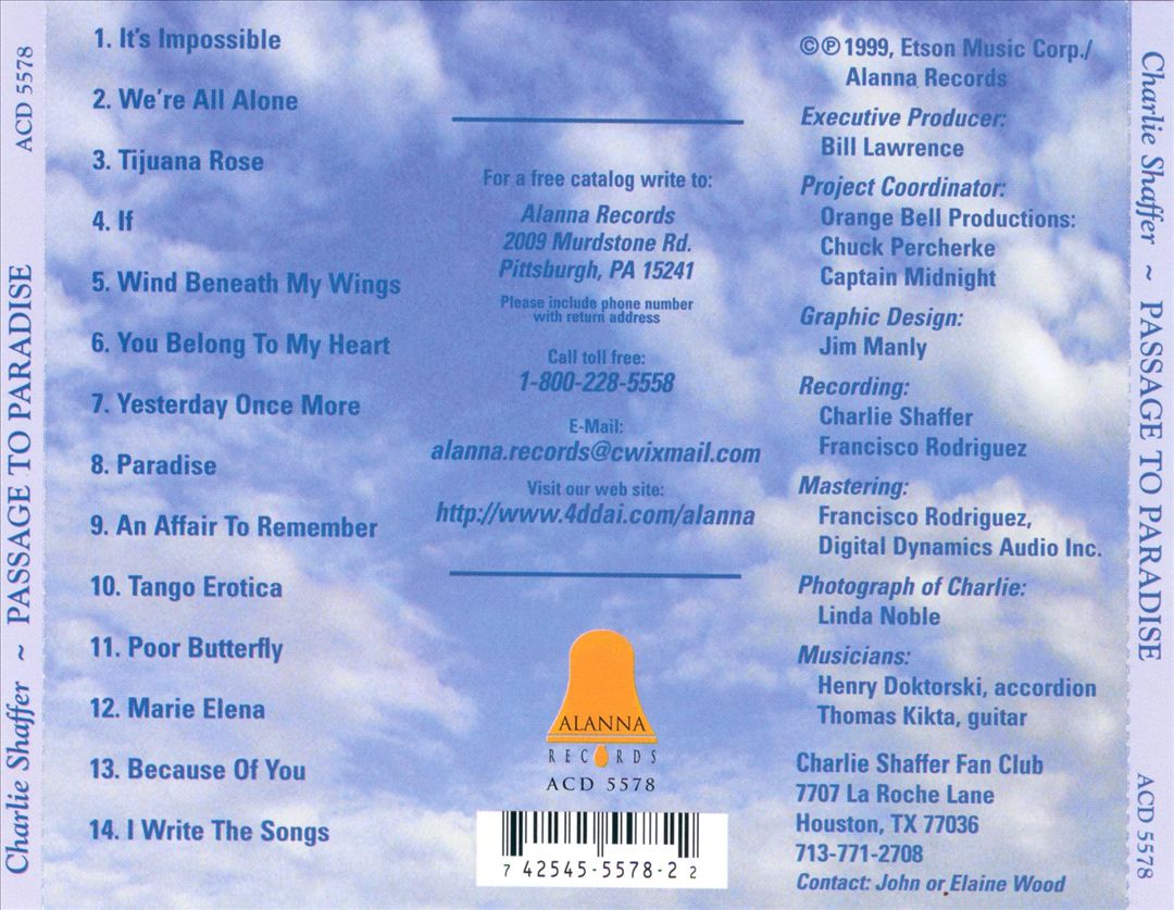 Passage to Paradise cover art