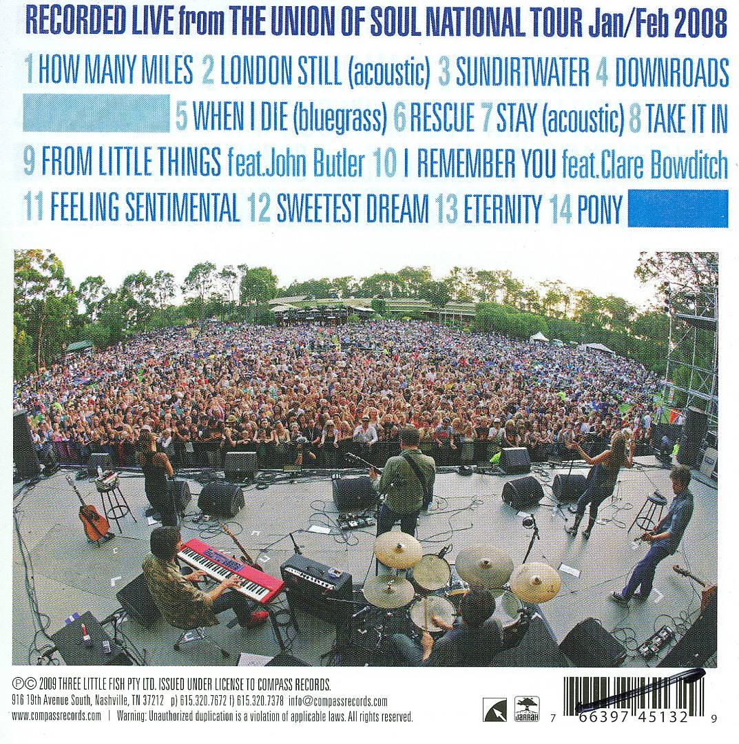 Live From The Union of Soul cover art