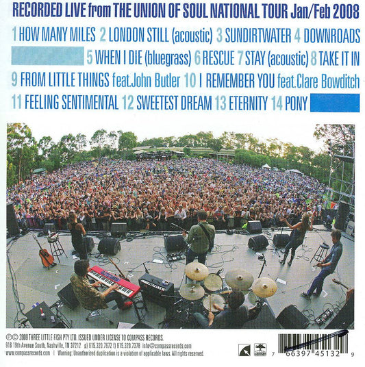 Live From The Union of Soul cover art