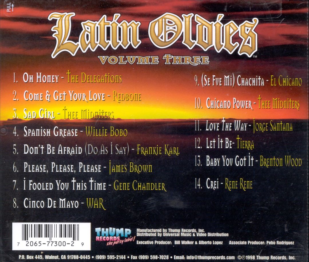 Latin Oldies, Vol. 3 cover art