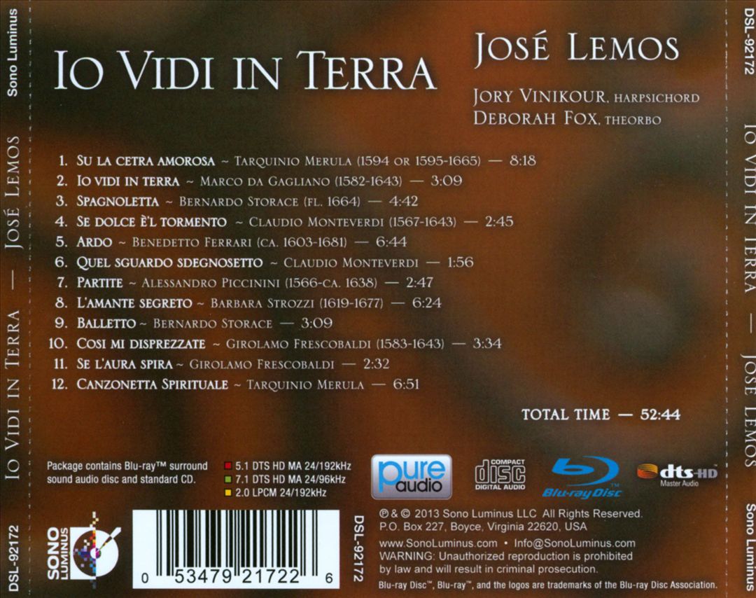 Io Vidi in Terra cover art